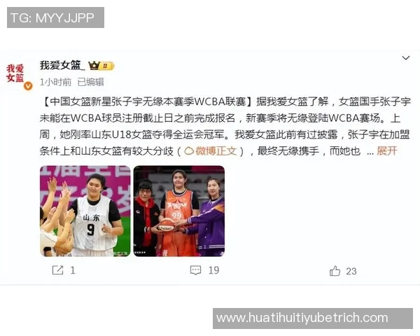 张子宇未能按时完成注册新赛季将缺席WCBA比赛引发关注 张子宇未能按时完成注册新赛季将缺席WCBA比赛引发关注